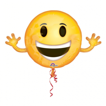 Ballon Métallique Hélium Emoji Sourire Ballon Métallique Hélium Emoji Sourire