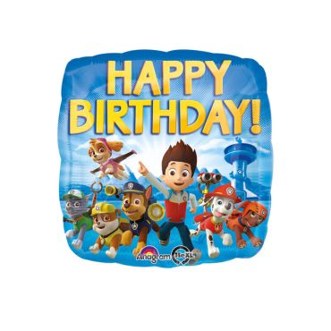 Ballon "Happy Birthday" Pat' Patrouille Ballon "Happy Birthday" Pat' Patrouille