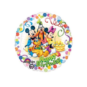 Ballon Hélium "Happy Birthday" - Mickey et ses Amis Ballon Hélium "Happy Birthday" - Mickey et ses Amis
