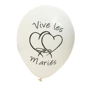Ballons-vive-les-maries-blancs|jourdefete.com Ballons-vive-les-maries-blancs|jourdefete.com