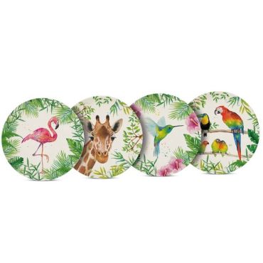 assiettes-bambou-tropiques-exotique | jourdefete.com assiettes-bambou-tropiques-exotique | jourdefete.com