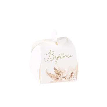 10 Contenants - Collection Pampas, Fleurs de Coton et Or 10 Contenants - Collection Pampas, Fleurs de Coton et Or