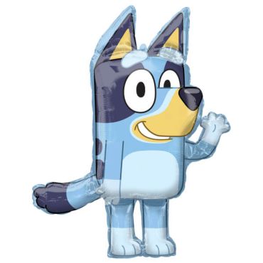 Ballon géant Bluey en aluminium 60 x 81 cm pour anniversaire | jourdefete.com