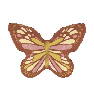 ballon hélium papillon couleur boho 89 cm ballon hélium papillon couleur boho 89 cm