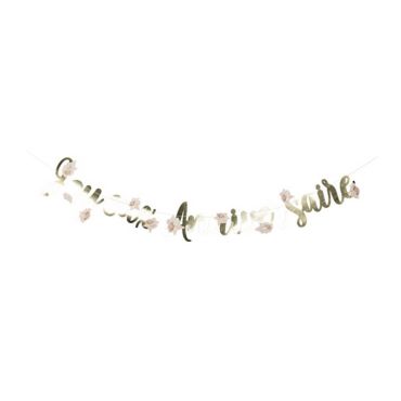 guirlande joyeux anniversaire boho blush et or | jourdefete.com guirlande joyeux anniversaire boho blush et or | jourdefete.com