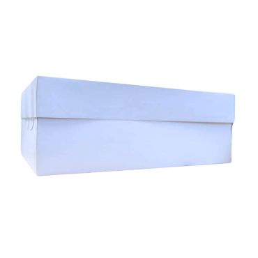 Grande boîte à gâteau blanche 40 x 30 x 15 cm blanche | jourdefete.com