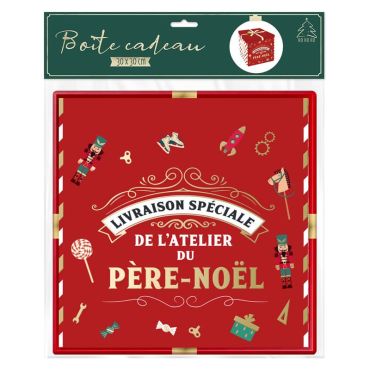 Une superbe boîte cadeau qui vient de l'atelier du Père Noël | jourdefete.com Une superbe boîte cadeau qui vient de l'atelier du Père Noël | jourdefete.com
