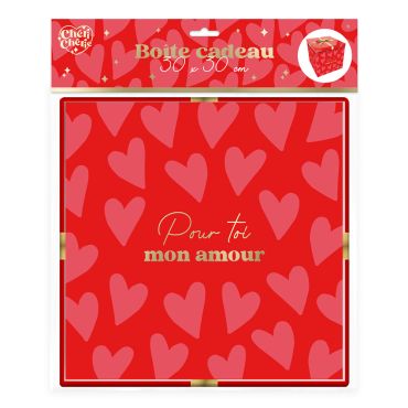 Une grande boîte cadeau pour votre présent pour la Saint-Valentin | jourdefete.com