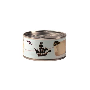 Boîte de conserve pour dragées - Pirate | jourdefete.com Boîte de conserve pour dragées - Pirate | jourdefete.com