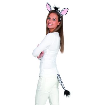 Set Déguisement Zèbre Adulte Set Déguisement Zèbre Adulte