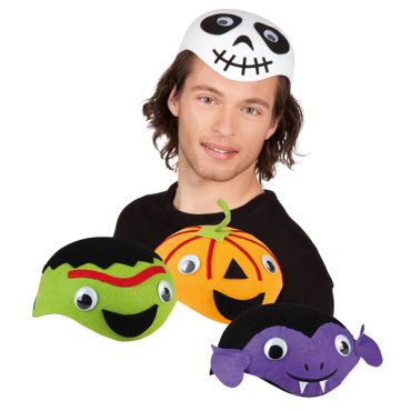 Chapeau Demi-Tête Halloween Adulte Chapeau Demi-Tête Halloween Adulte