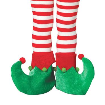 Une paire de chaussures à porter avec un déguisement de lutin de Noël | jourdefete.com Une paire de chaussures à porter avec un déguisement de lutin de Noël | jourdefete.com