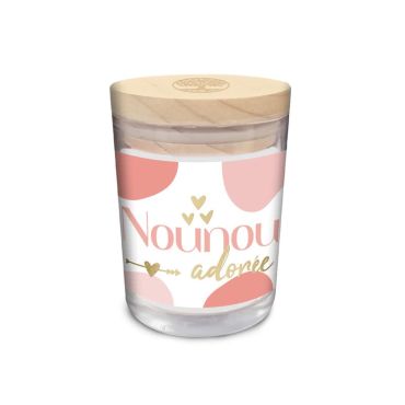 Bougie parfumée - Nounou Adorée | jourdefete.com Bougie parfumée - Nounou Adorée | jourdefete.com