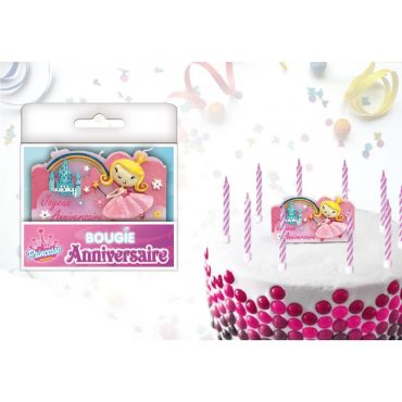 Bougie d'Anniversaire Totem "Princesse" Bougie d'Anniversaire Totem "Princesse"
