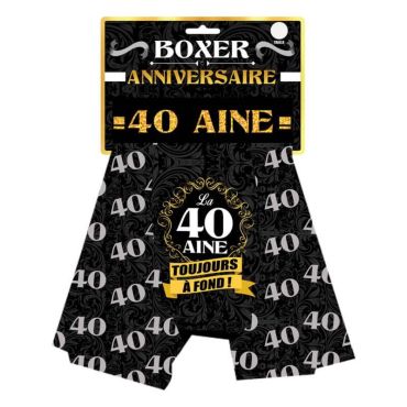 boxer festif 40 ans | jourdefete.com boxer festif 40 ans | jourdefete.com