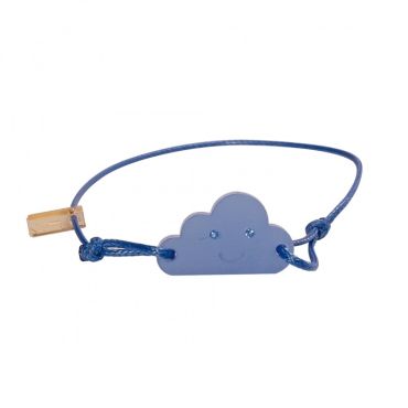 Bracelet Nuage en Sucre - Bleu Bracelet Nuage en Sucre - Bleu