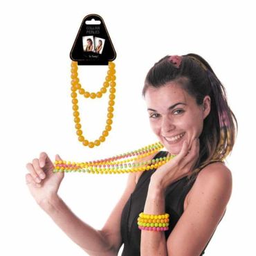 Collier de Perles - Orange