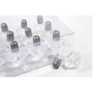 Coffret de 12 Tubes à Bulles en forme de Diamant Coffret de 12 Tubes à Bulles en forme de Diamant