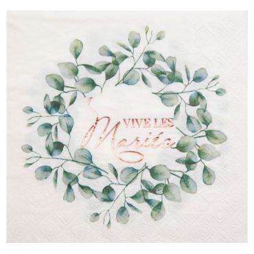 serviette vive les maries | jourdefete.com serviette vive les maries | jourdefete.com