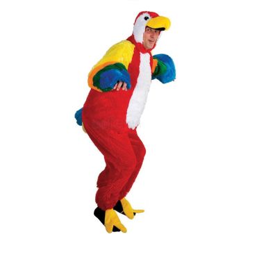Déguisement de Perroquet en Peluche Adulte Déguisement de Perroquet en Peluche Adulte