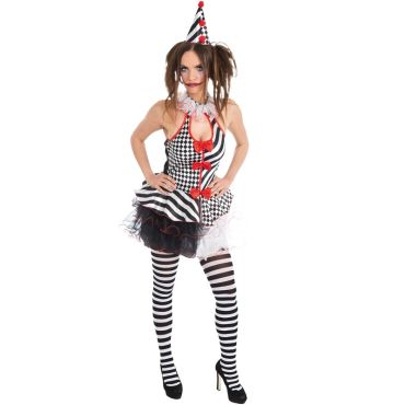 Déguisement Arlequeen Femme - Taille au Choix Déguisement Arlequeen Femme - Taille au Choix