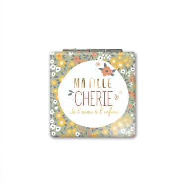 miroir de poche ma fille chérie | jourdefete.com miroir de poche ma fille chérie | jourdefete.com