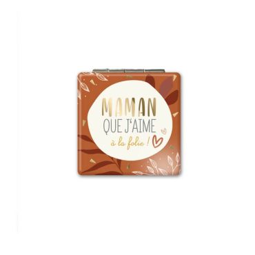 Miroir de poche - Maman que j'aime Miroir de poche - Maman que j'aime