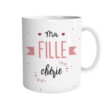 mug ma fille chérie | jourdefete.com mug ma fille chérie | jourdefete.com