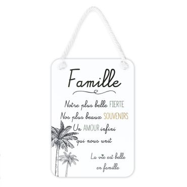 Plaque affective - Famille - Collection Famille d'Amour | jourdefete.com Plaque affective - Famille - Collection Famille d'Amour | jourdefete.com