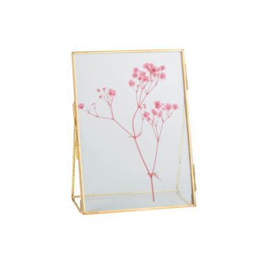 cadre avec fleur sechee gypsophile rose | jourdefete.com cadre avec fleur sechee gypsophile rose | jourdefete.com