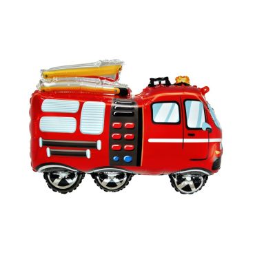 Ballon aluminium camion de pompier rouge pour décoration d’anniversaire enfant | jourdefete.com Ballon aluminium camion de pompier rouge pour décoration d’anniversaire enfant | jourdefete.com