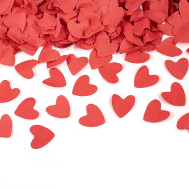 Confettis en forme de cœur rouge pour décoration de fête et mariage | jourdefete.com Confettis en forme de cœur rouge pour décoration de fête et mariage | jourdefete.com