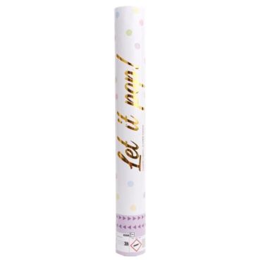 Un canon à confettis pastel et multicolore de 40 cm pour célébrer un événement festif | jourdefete.com Un canon à confettis pastel et multicolore de 40 cm pour célébrer un événement festif | jourdefete.com