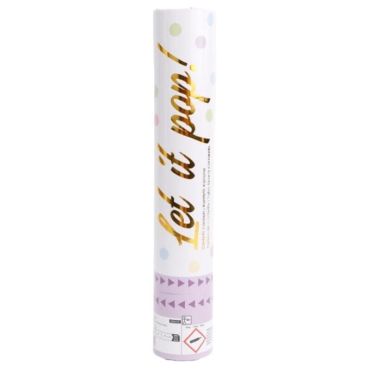 Un canon à confettis pastel et multicolore de 28 cm pour célébrer un événement festif | jourdefete.com Un canon à confettis pastel et multicolore de 28 cm pour célébrer un événement festif | jourdefete.com
