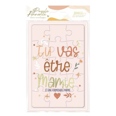 Un beau puzzle qui annonce à votre mère qu'elle va devenir mamie | jourdefete.com Un beau puzzle qui annonce à votre mère qu'elle va devenir mamie | jourdefete.com