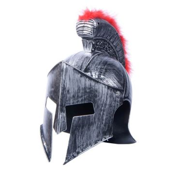 Casque de chef militaire romain avec crête rouge | jourdefete.com Casque de chef militaire romain avec crête rouge | jourdefete.com