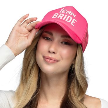 La casquette parfaite pourun EVJF avec écrit "Team Bride" | jourdefete.com La casquette parfaite pourun EVJF avec écrit "Team Bride" | jourdefete.com