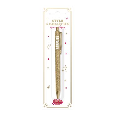 Stylo à paillettes Girls Club | jourdefete.com