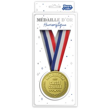 Médaille d’Or humoristique, un cadeau décalé pour soirée | jourdefete.com Médaille d’Or humoristique, un cadeau décalé pour soirée | jourdefete.com