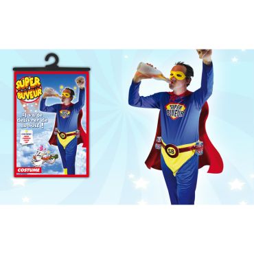 Costume "Super Buveur" - Taille Unique Costume "Super Buveur" - Taille Unique