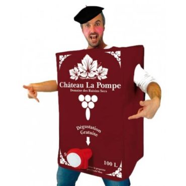 Costume de Cubi de Vin Costume de Cubi de Vin