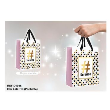 Pochette Cadeau "Surprise" - Moyen Modèle Pochette Cadeau "Surprise" - Moyen Modèle