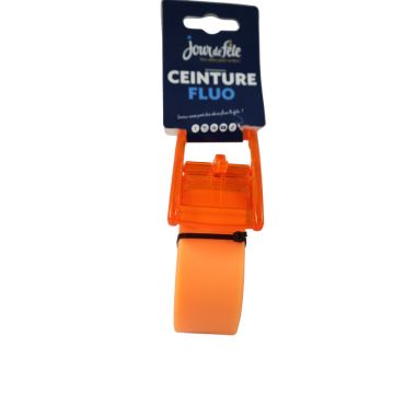 Ceinture fluo orange en PVC | jourdefete.com Ceinture fluo orange en PVC | jourdefete.com