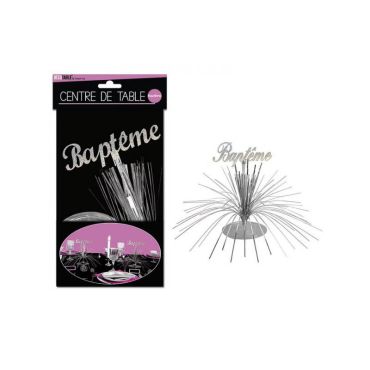 Centre de table pour baptême Centre de table pour baptême