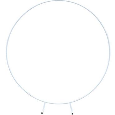 Arche métallique en forme de cercle pour ballons et de 2 mètres de diamètre Arche métallique en forme de cercle pour ballons et de 2 mètres de diamètre