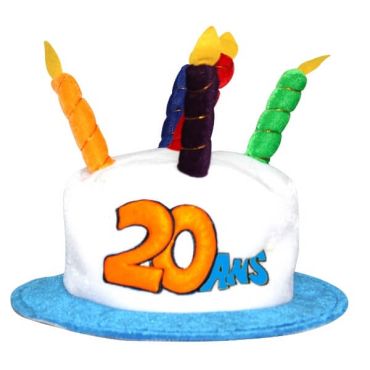 chapeau joyeux anniversaire 20 ans chapeau joyeux anniversaire 20 ans