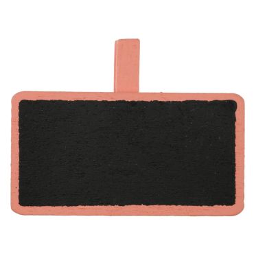 Porte-noms mini ardoises x12 - Corail Porte-noms mini ardoises x12 - Corail
