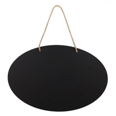 Lot de 3 ardoises en carton ovales de 30 cm | jourdefete.com Lot de 3 ardoises en carton ovales de 30 cm | jourdefete.com