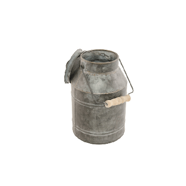 Le pot à lait en zinc avec couvercle | jourdefete.com Le pot à lait en zinc avec couvercle | jourdefete.com