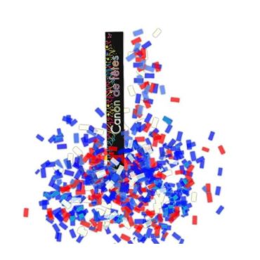 canon à confettis 30 cm drapeau France | jourdefete.com canon à confettis 30 cm drapeau France | jourdefete.com